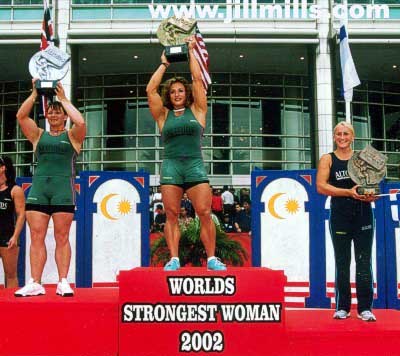 World's strongest woman on steroids